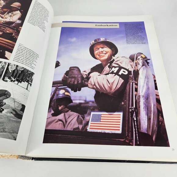 Spearheading D-Day Book American Special Units Normandy WWII 1944 Hardcover Mili - Picture 5 of 13